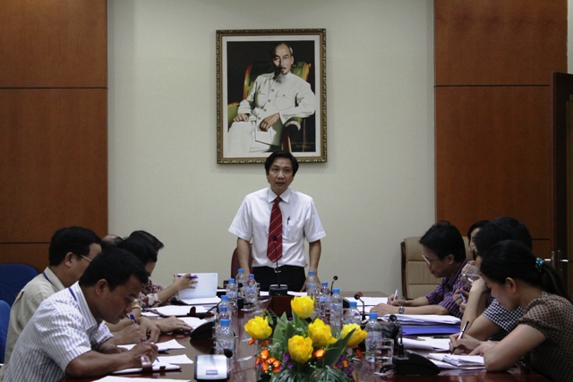 Ban Dân vận Đảng uỷ Bộ Nội Vụ họp phiên thứ nhất